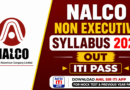 NALCO Non Executive Syllabus 2026 Out