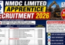NMDC Apprentice Recruitment 2026