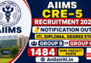 AIIMS CRE-5 Recruitment 2026 Notification Out