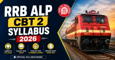RRB ALP CBT 2 Syllabus 2026