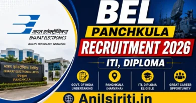 BEL Panchkula Recruitment 2026