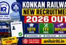 Konkan Railway New Recruitment 2026 Out