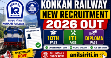 Konkan Railway New Recruitment 2026 Out