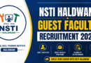 NSTI Haldwani Guest Faculty Recruitment 2026