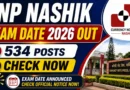 CNP Nashik Exam Date 2026 Out