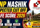 CNP Nashik Expected cut off & Safe score 2026