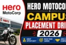 Hero MotoCorp Campus Placement Drive 2026