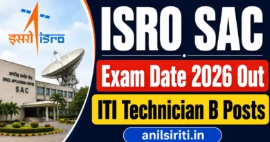 ISRO SAC Technician B Exam Date 2026