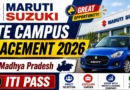 Maruti Suzuki CW Campus Placement 2026 for MP