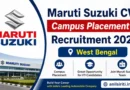 Maruti Suzuki CW Recruitment 2026 West Bengal