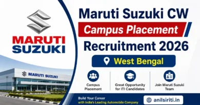 Maruti Suzuki CW Recruitment 2026 West Bengal
