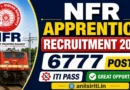 NFR Apprentice Recruitment 2026, 6777 Posts