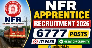 NFR Apprentice Recruitment 2026, 6777 Posts