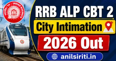 RRB ALP CBT 2 City intimation 2026 out