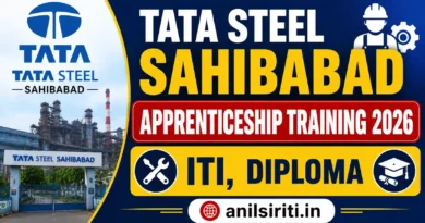 Tata Steel Sahibabad Apprenticeship Training 2026