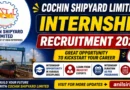 Cochin Shipyard Limited Intership Recruitment 2026