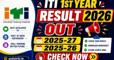 ITI 1st year result 2026