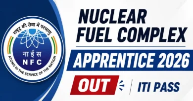 Nuclear Fuel Complex Apprentice 2026 Out