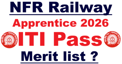 NFR Apprentice Merit list 2026 kab ayega