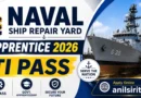 Indian Navy Apprentice Recruitment 2026 Out
