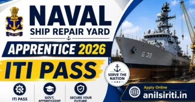 Indian Navy Apprentice Recruitment 2026 Out