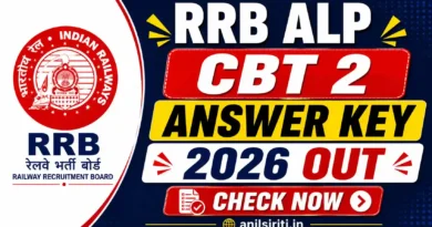 RRB ALP CBT 2 Answer key 2026 out