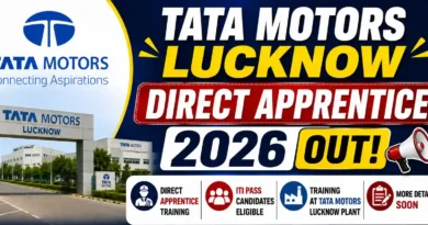 Tata Motor Lucknow Direct Apprentice 2026
