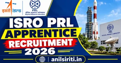 ISRO PRL Apprentice Recruitment 2026