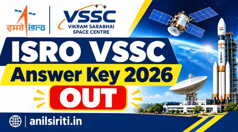 ISRO VSSC Answer Key 2026 Out