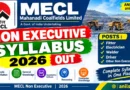 MECL Non Executive Syllabus 2026 out