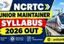 NCRTC Junior Maintainer Syllabus 2026 Out