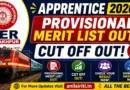 NER Gorakhpur Apprentice Merit list 2026 Out Cut off out