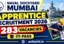 Naval Dockyard Mumbai Apprentice Recruitment 2026