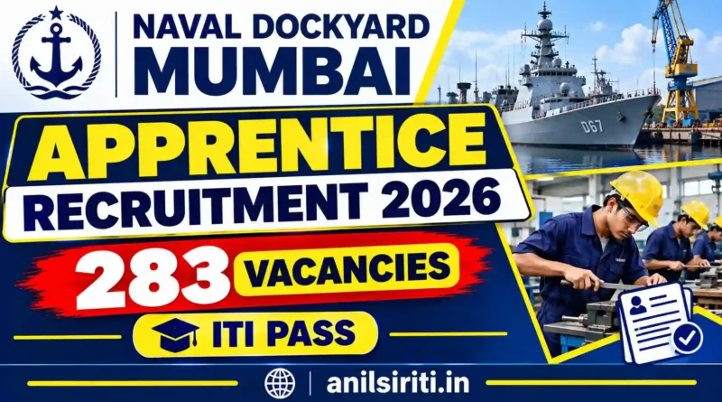 Naval Dockyard Mumbai Apprentice Recruitment 2026
