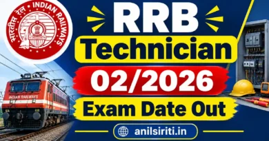 RRB Technician 02/2026 Exam Date Out