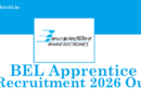 BEL Apprentice Recruitment 2026 Out