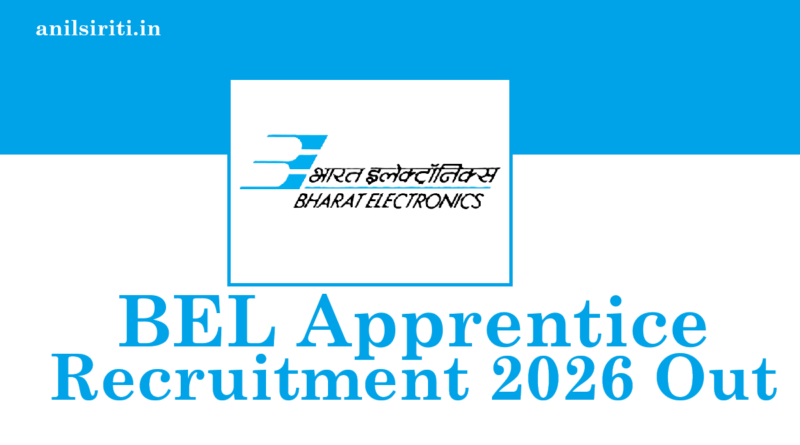 BEL Apprentice Recruitment 2026 Out