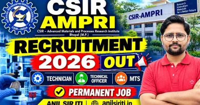 CSIR AMPRI Recruitment 2026 Out