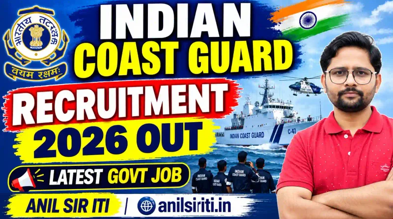 Indian Coast Guard Recruitment 2026 Out