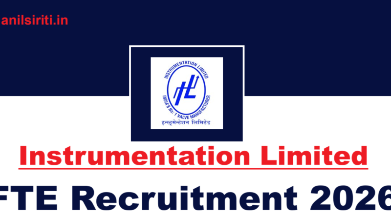 Instrumentation Limited FTE Recruitment 2026
