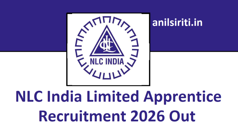 NLC India Limited Apprentice Recruitment 2026 Out