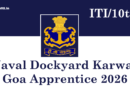 Naval Dockyard Karwar Goa Apprentice Recruitment 2026