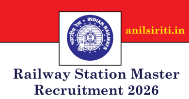 Railway Station Master Recruitment 2026