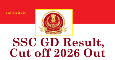 SSC GD Result 2026 Out, SSC GD Cut off 2026 Out